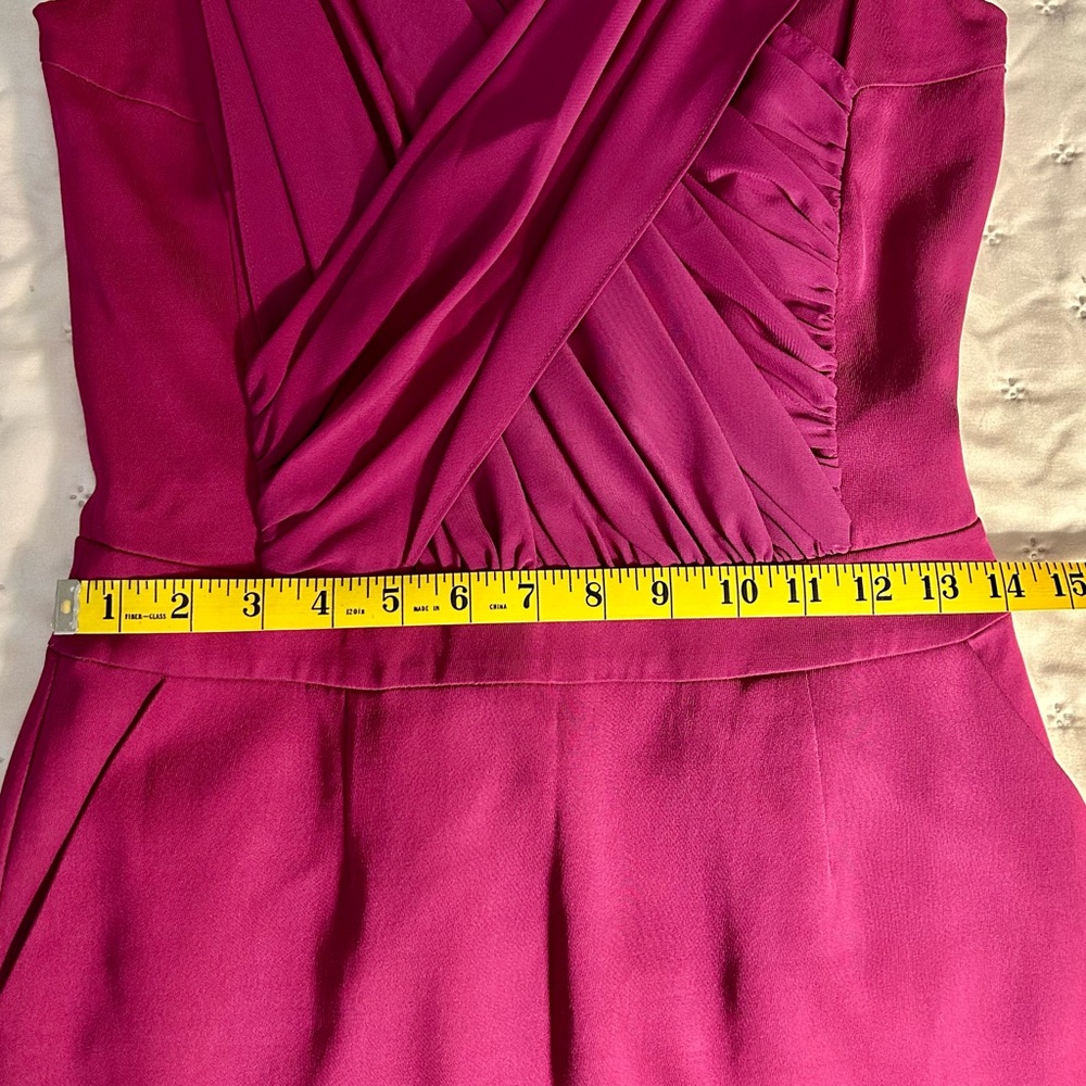 Reiss Cocktail Dress Like New! Size 4 Fuschia - Picture 7 of 8
